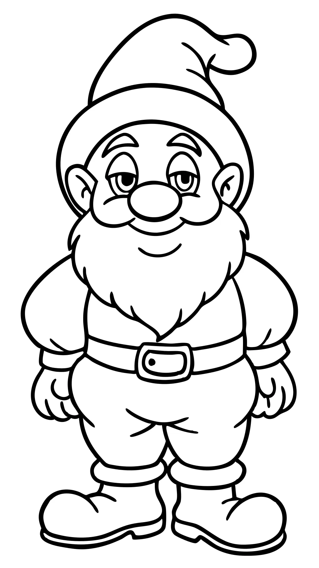 seven dwarfs coloring pages